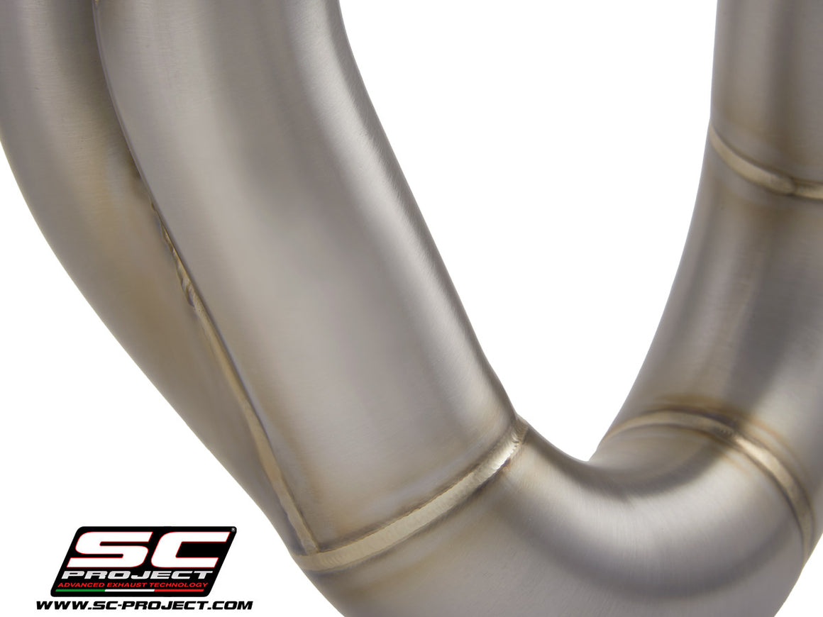 Picture of De-cat link pipe stainless steel, compatible with specific SC-Project range and OEM exhaust