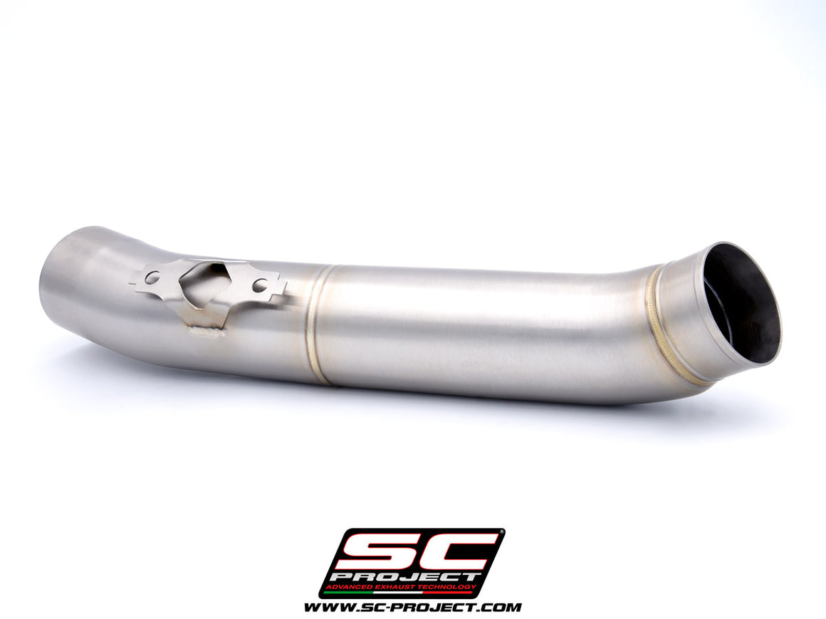 Picture of De-cat link pipe stainless steel, compatible with SC-Project headers