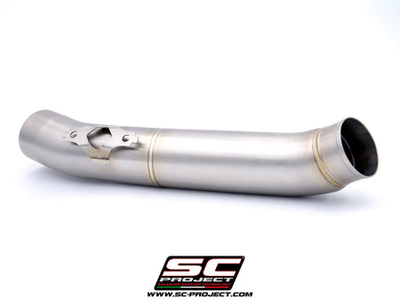 Picture of De-cat link pipe stainless steel, compatible with SC-Project headers
