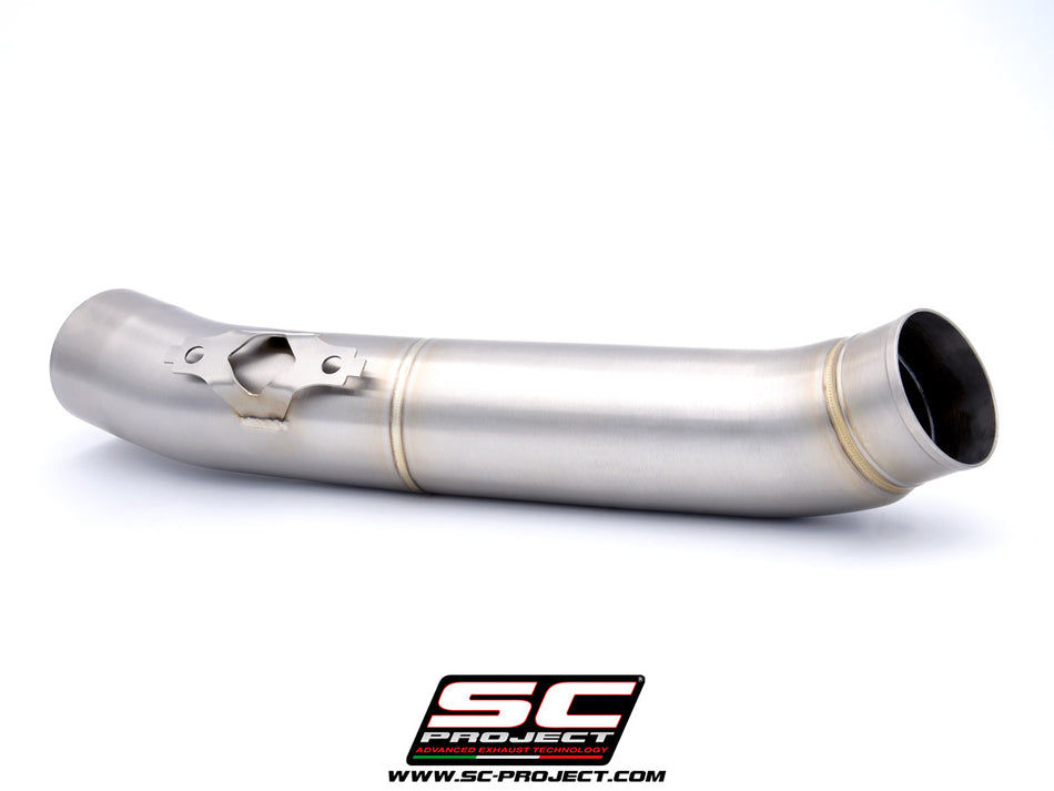 Picture of De-cat link pipe stainless steel, compatible with SC-Project headers