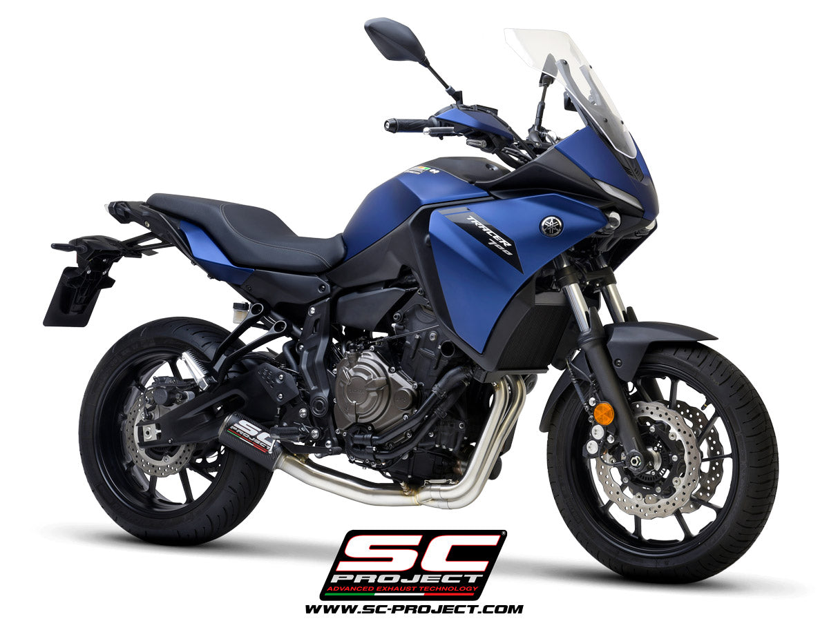 Picture of 2-1 Stainless steel full exhaust system, with CR-T carbon fibre exhaust