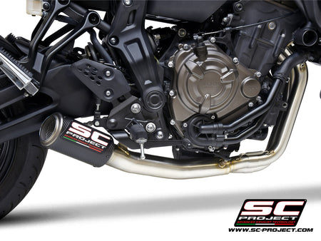 Picture of 2-1 Stainless steel full exhaust system, with CR-T carbon fibre exhaust