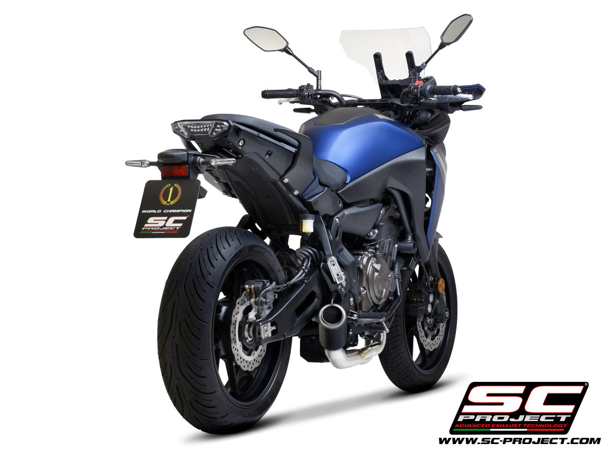 Picture of 2-1 Stainless steel full exhaust system, with CR-T carbon fibre exhaust