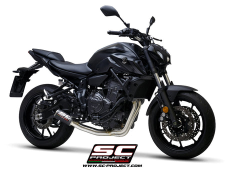 Picture of 2-1 Stainless steel full exhaust system, with CR-T carbon fibre exhaust