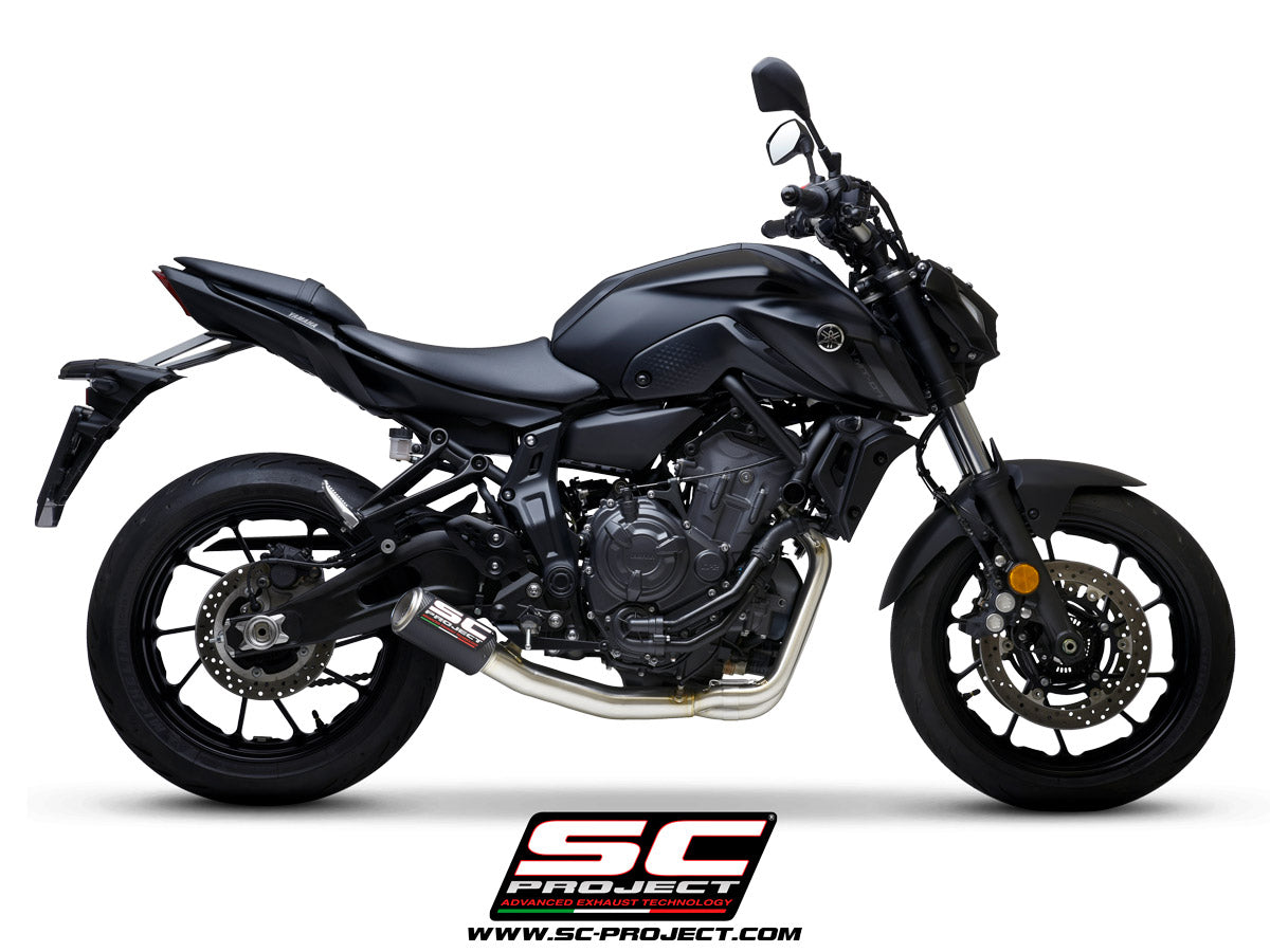 Picture of 2-1 Stainless steel full exhaust system, with CR-T carbon fibre exhaust