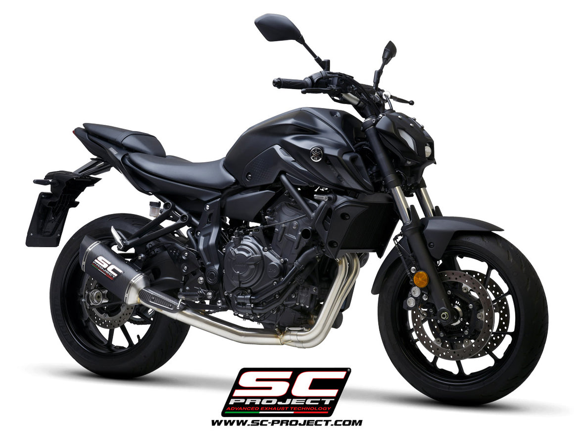 Picture of 2-1 Stainless steel full exhaust system, with SC1-S carbon fibre exhaust