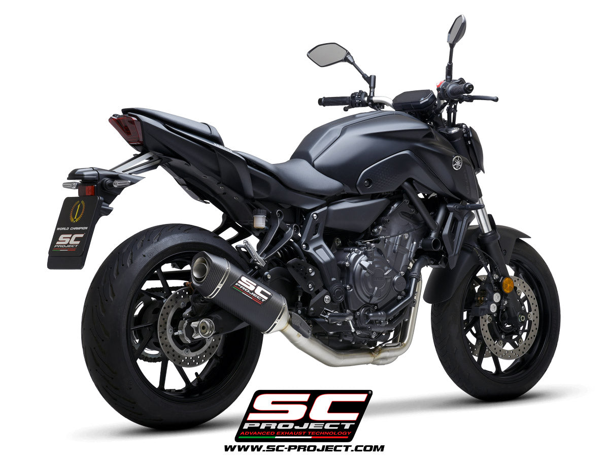 Picture of 2-1 Stainless steel full exhaust system, with SC1-S carbon fibre exhaust