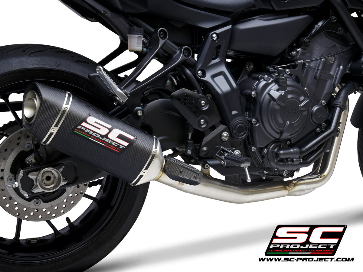 Picture of 2-1 Stainless steel full exhaust system, with SC1-S carbon fibre exhaust