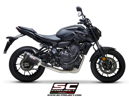 Picture of 2-1 Stainless steel full exhaust system, with SC1-S carbon fibre exhaust