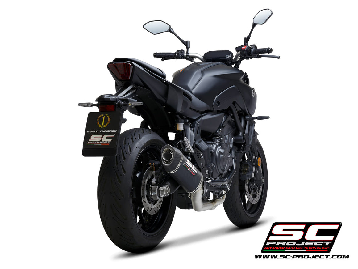 Picture of 2-1 Stainless steel full exhaust system, with SC1-S carbon fibre exhaust