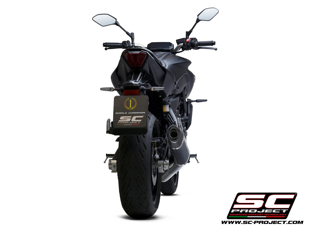 Picture of 2-1 Stainless steel full exhaust system, with SC1-S carbon fibre exhaust