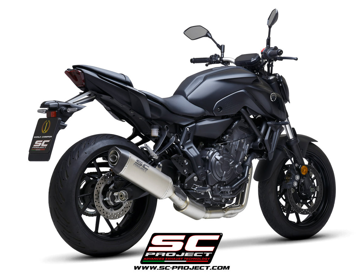 Picture of 2-1 Stainless steel full exhaust system, with SC1-S titanium exhaust