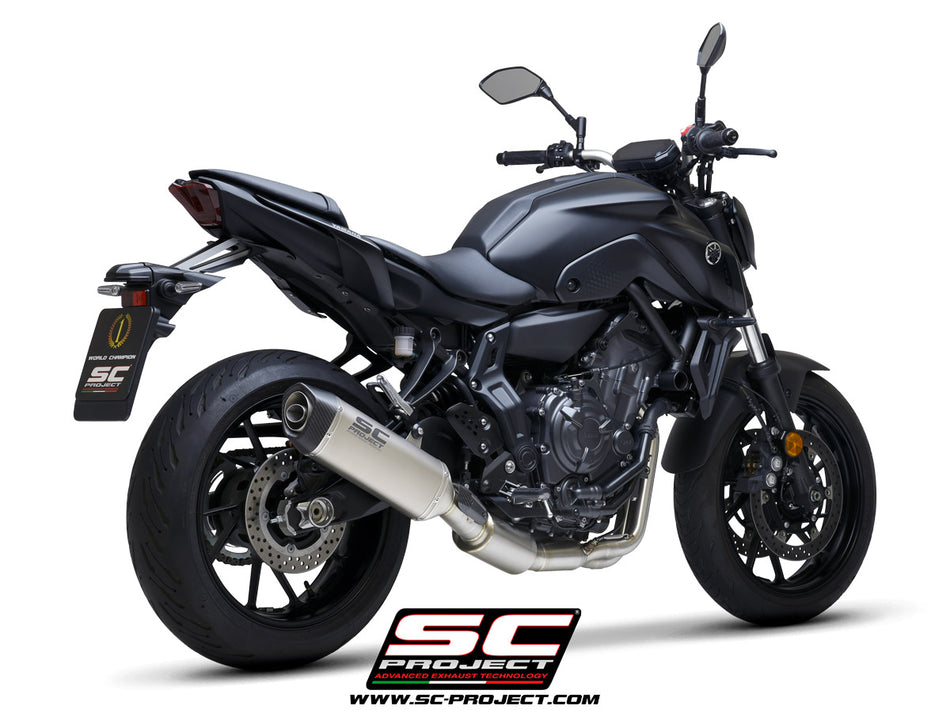 Picture of 2-1 Stainless steel full exhaust system, with SC1-S titanium exhaust