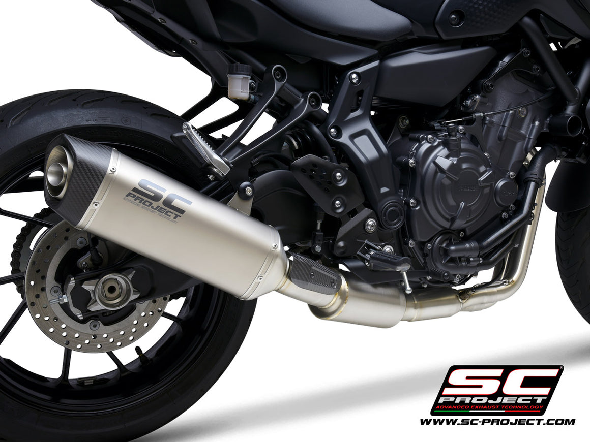 Picture of 2-1 Stainless steel full exhaust system, with SC1-S titanium exhaust