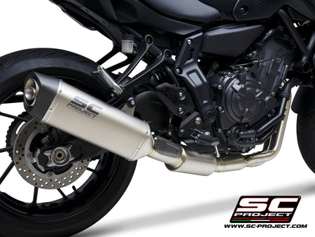 Picture of 2-1 Stainless steel full exhaust system, with SC1-S titanium exhaust
