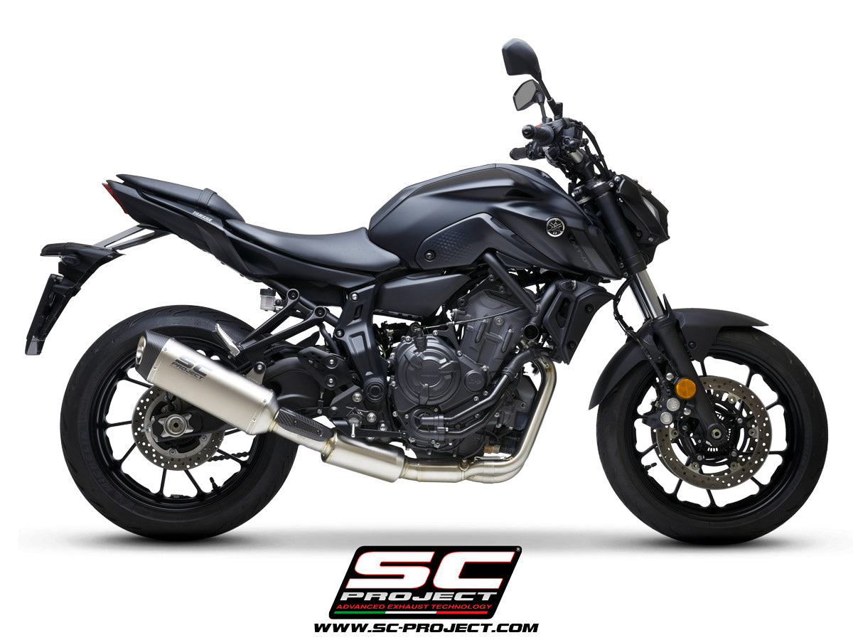 Picture of 2-1 Stainless steel full exhaust system, with SC1-S titanium exhaust