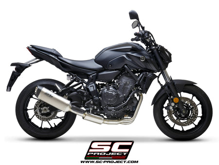 Picture of 2-1 Stainless steel full exhaust system, with SC1-S titanium exhaust