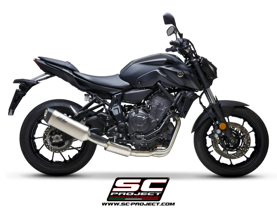Picture of 2-1 Stainless steel full exhaust system, with SC1-S titanium exhaust