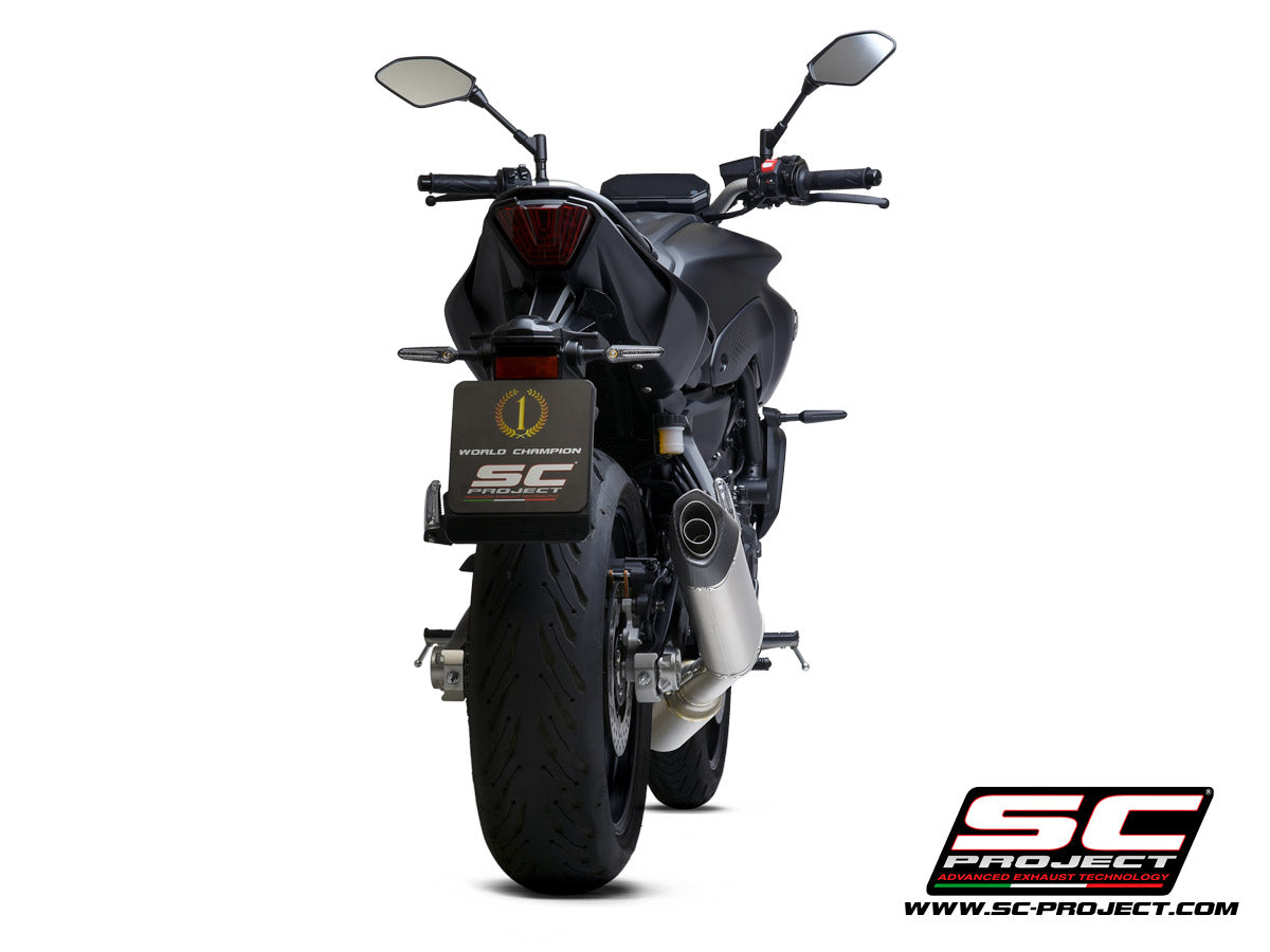 Picture of 2-1 Stainless steel full exhaust system, with SC1-S titanium exhaust