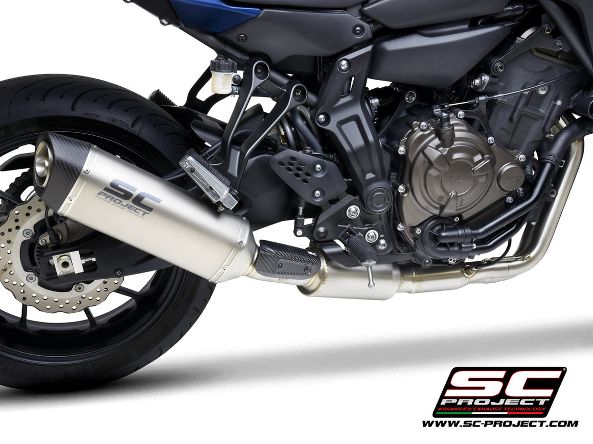 Picture of 2-1 Stainless steel full exhaust system, with SC1-S titanium exhaust