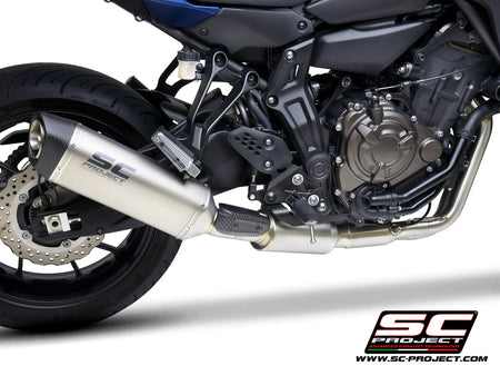 Picture of 2-1 Stainless steel full exhaust system, with SC1-S titanium exhaust