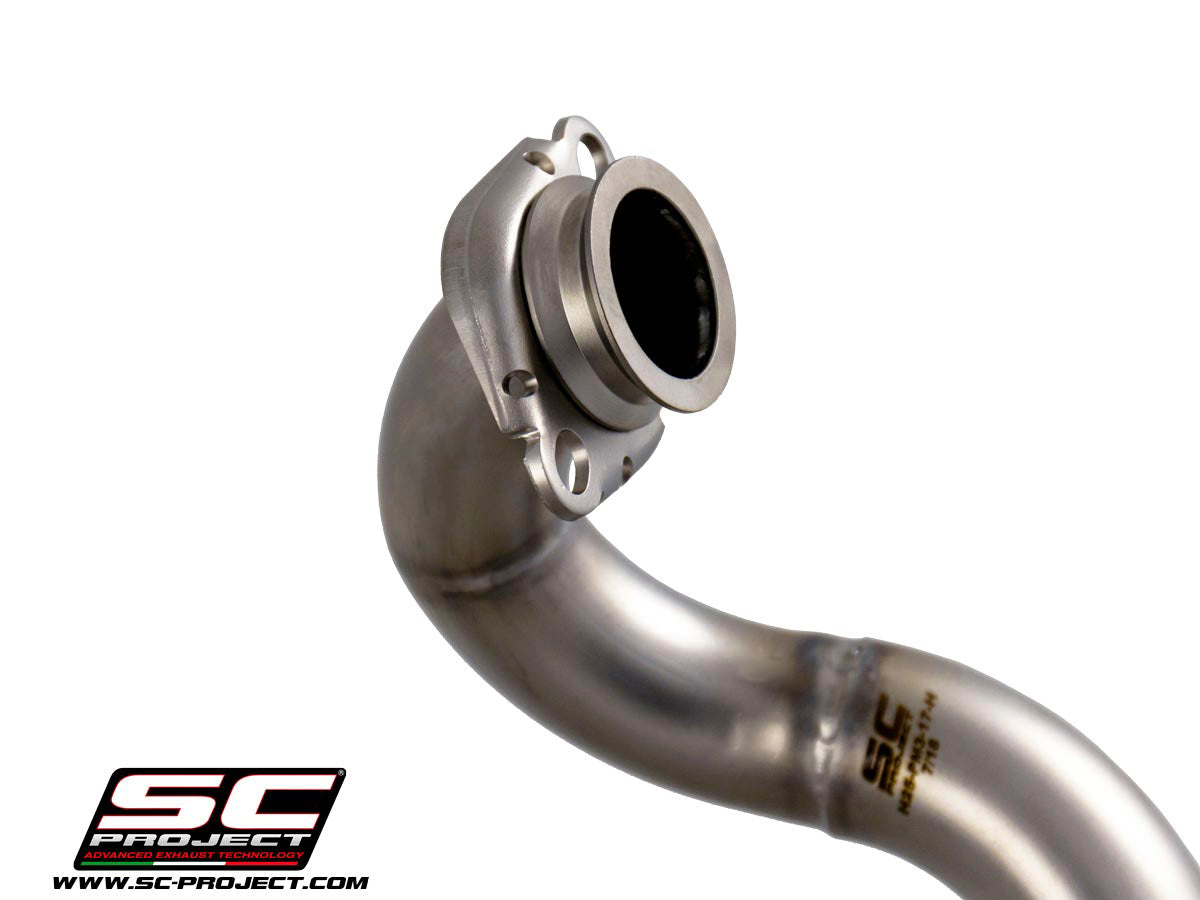 Picture of 1-1 Titanium full exhaust system, with CR-T carbon fibre exhaust