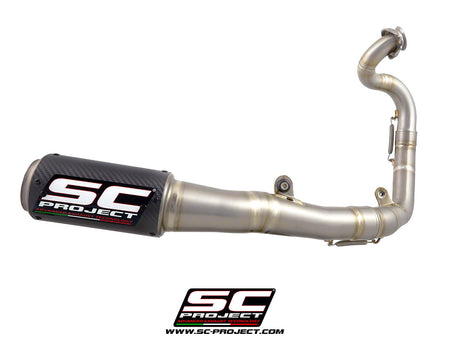 Picture of 1-1 Titanium full exhaust system, with CR-T carbon fibre exhaust