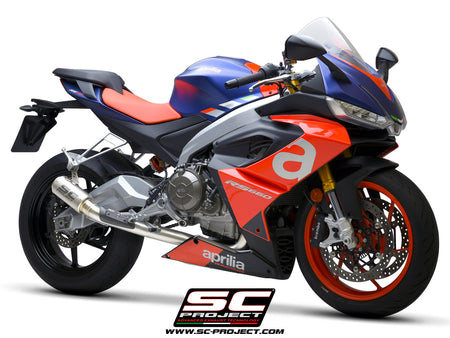Picture of 2-1 Stainless steel full exhaust system, with CR-T titanium exhaust with stoneguard grid
