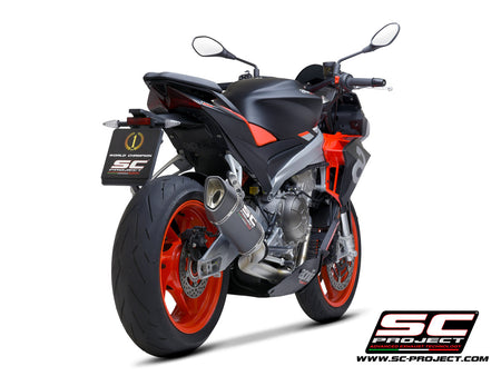 Picture of 2-1 Stainless steel full exhaust system, with SC1-R carbon fibre exhaust