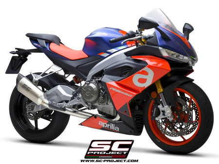 Picture of 2-1 Stainless steel full exhaust system, with SC1-R titanium exhaust