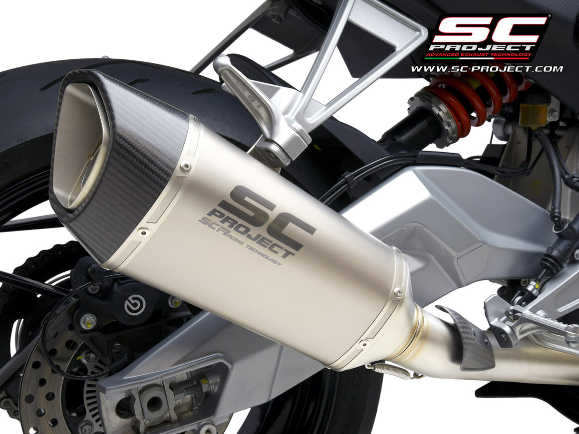 Picture of 2-1 Stainless steel full exhaust system, with SC1-R titanium exhaust