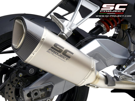 Picture of 2-1 Stainless steel full exhaust system, with SC1-R titanium exhaust