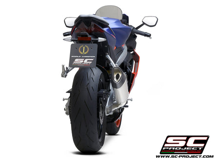 Picture of 2-1 Stainless steel full exhaust system, with SC1-R titanium exhaust