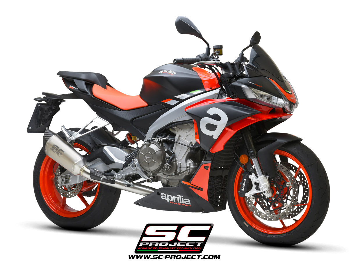 Picture of 2-1 Stainless steel full exhaust system, with SC1-R titanium exhaust