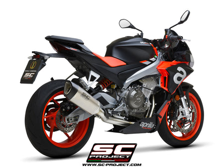 Picture of 2-1 Stainless steel full exhaust system, with SC1-R titanium exhaust