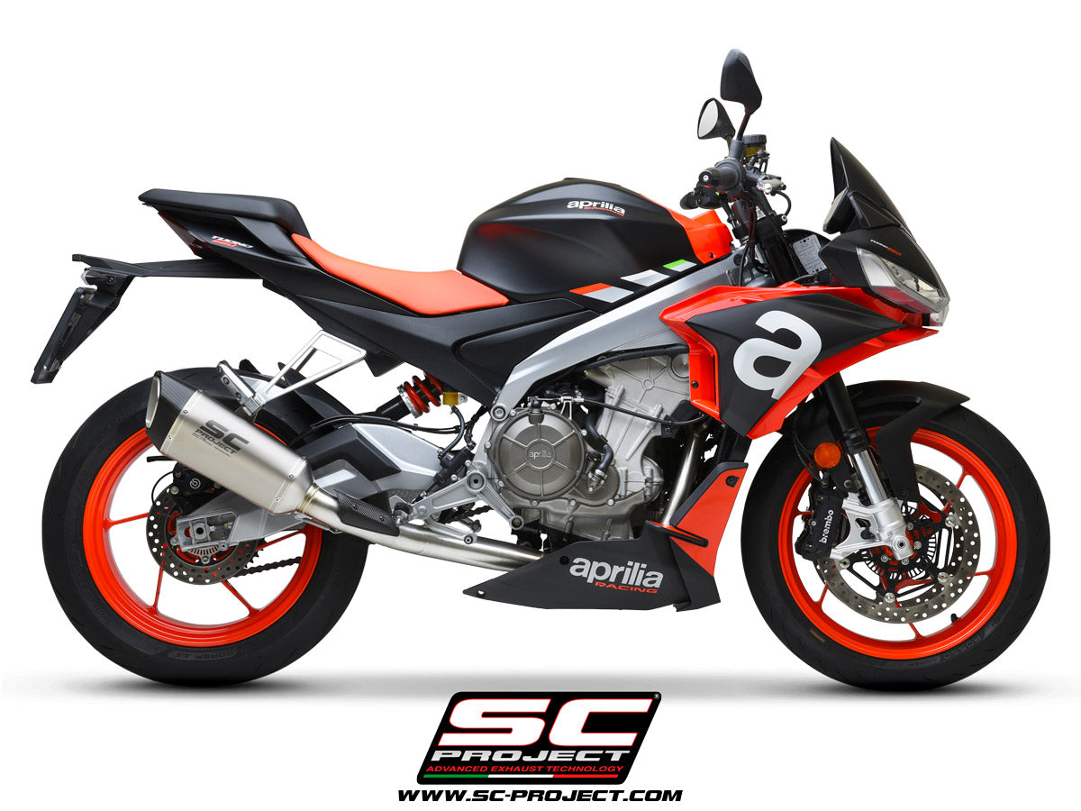Picture of 2-1 Stainless steel full exhaust system, with SC1-R titanium exhaust