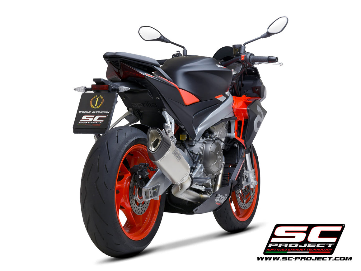 Picture of 2-1 Stainless steel full exhaust system, with SC1-R titanium exhaust