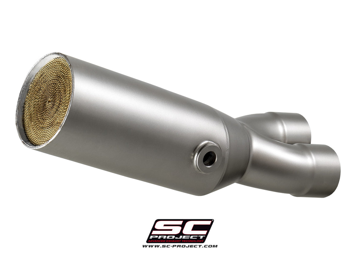 Picture of 2-1 Stainless steel full exhaust system, with Conico 70s stainless steel exhaust, matt black