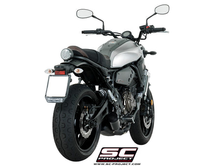 Picture of 2-1 Stainless steel full exhaust system, with Conico 70s stainless steel exhaust, matt black