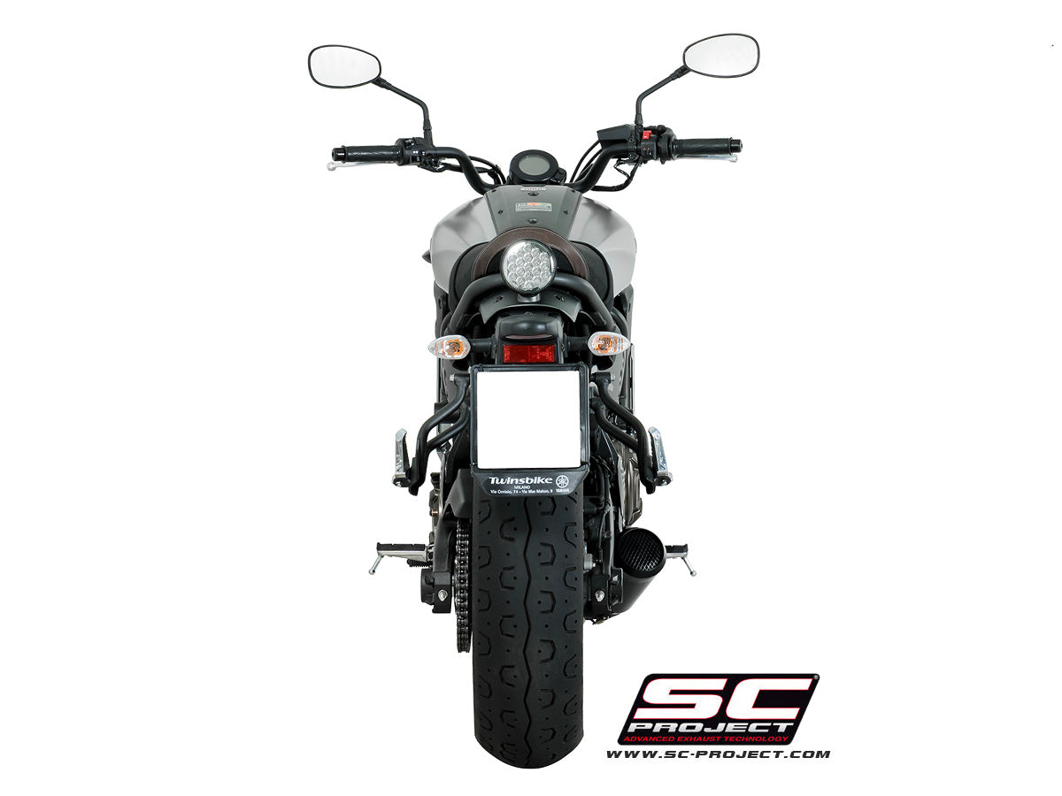 Picture of 2-1 Stainless steel full exhaust system, with Conico 70s stainless steel exhaust, matt black