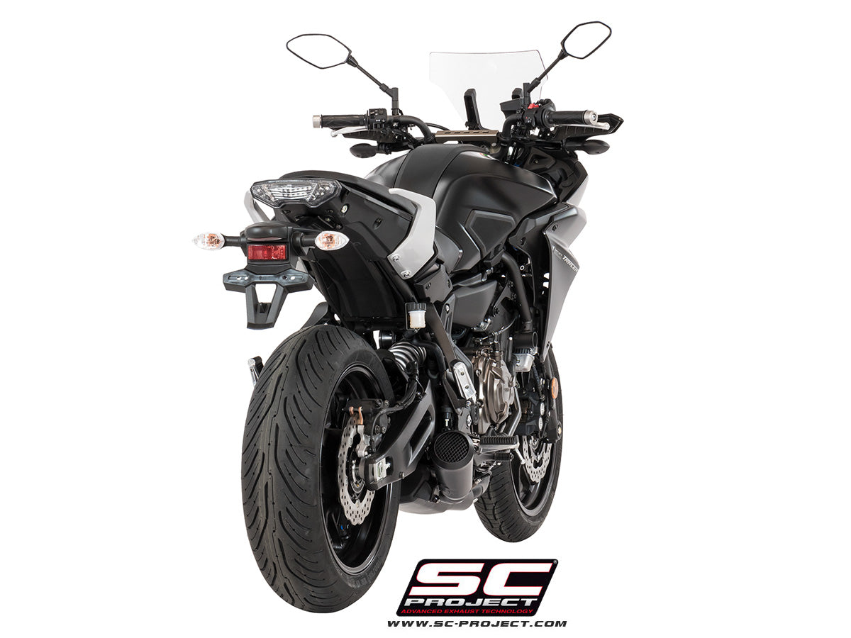 Picture of 2-1 Stainless steel full exhaust system, with Conico 70s stainless steel exhaust, matt black
