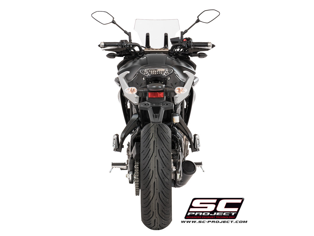 Picture of 2-1 Stainless steel full exhaust system, with Conico 70s stainless steel exhaust, matt black