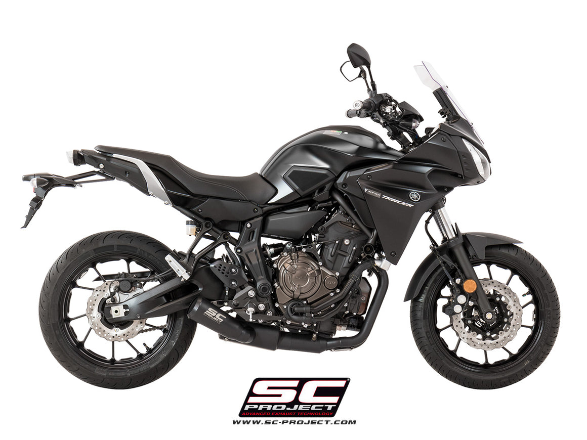 Picture of 2-1 Stainless steel full exhaust system, with Conico 70s stainless steel exhaust, matt black