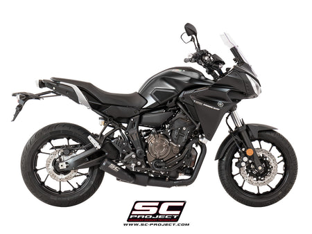 Picture of 2-1 Stainless steel full exhaust system, with Conico 70s stainless steel exhaust, matt black