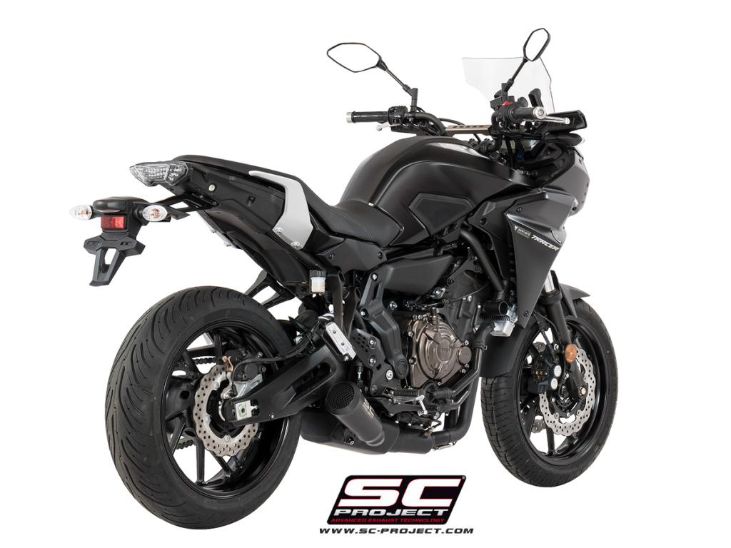 Picture of 2-1 Stainless steel full exhaust system, with Conico 70s stainless steel exhaust, matt black