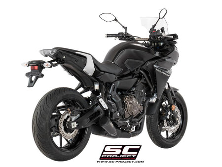 Picture of 2-1 Stainless steel full exhaust system, with Conico 70s stainless steel exhaust, matt black
