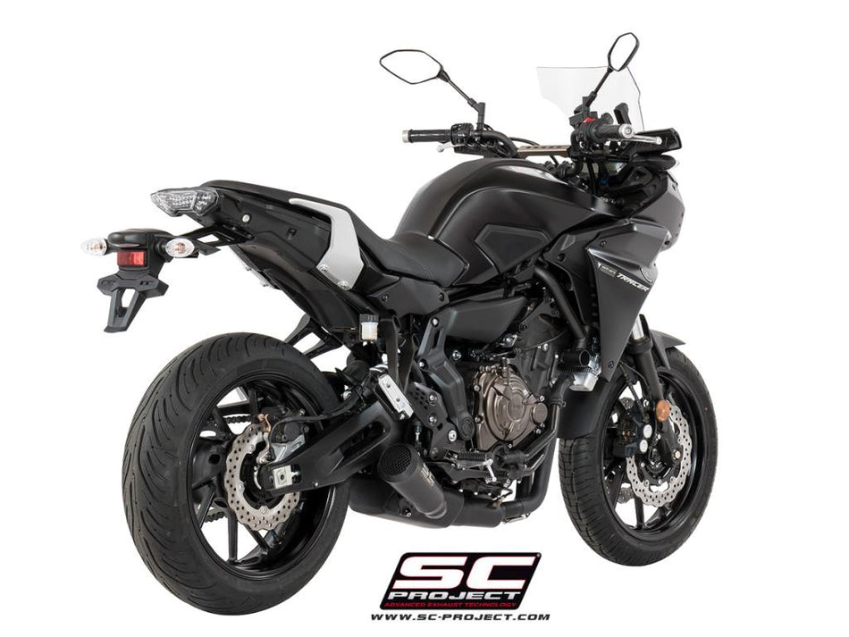 Picture of 2-1 Stainless steel full exhaust system, with Conico 70s stainless steel exhaust, matt black