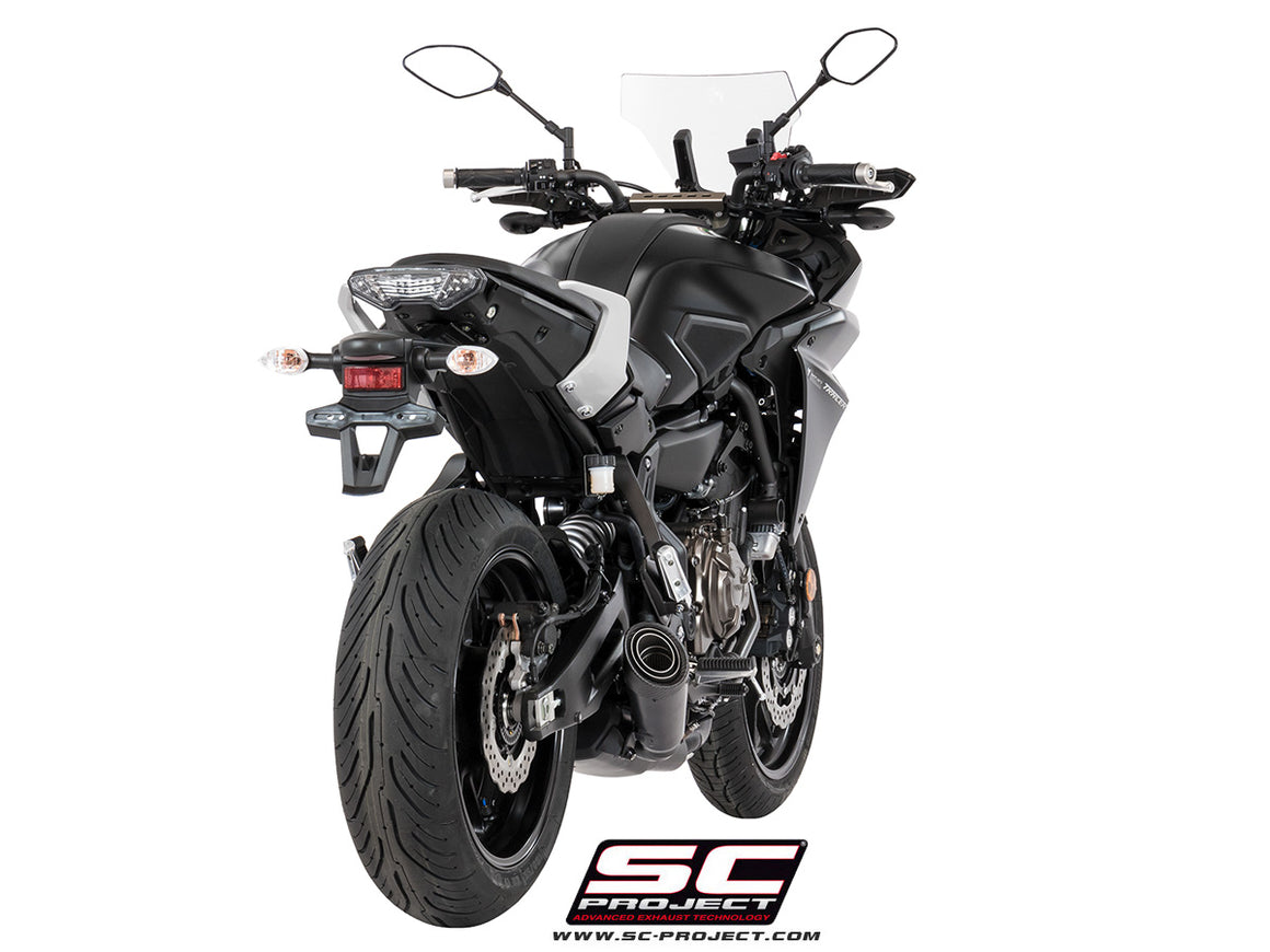 Picture of 2-1 Stainless steel full exhaust system, with S1 titanium exhaust, matt black