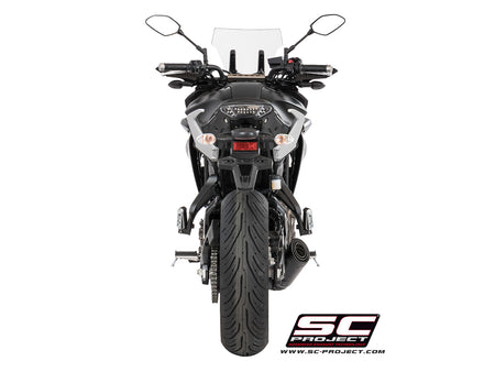 Picture of 2-1 Stainless steel full exhaust system, with S1 titanium exhaust, matt black