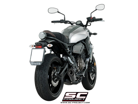 Picture of 2-1 Stainless steel full exhaust system, with S1 titanium exhaust, matt black